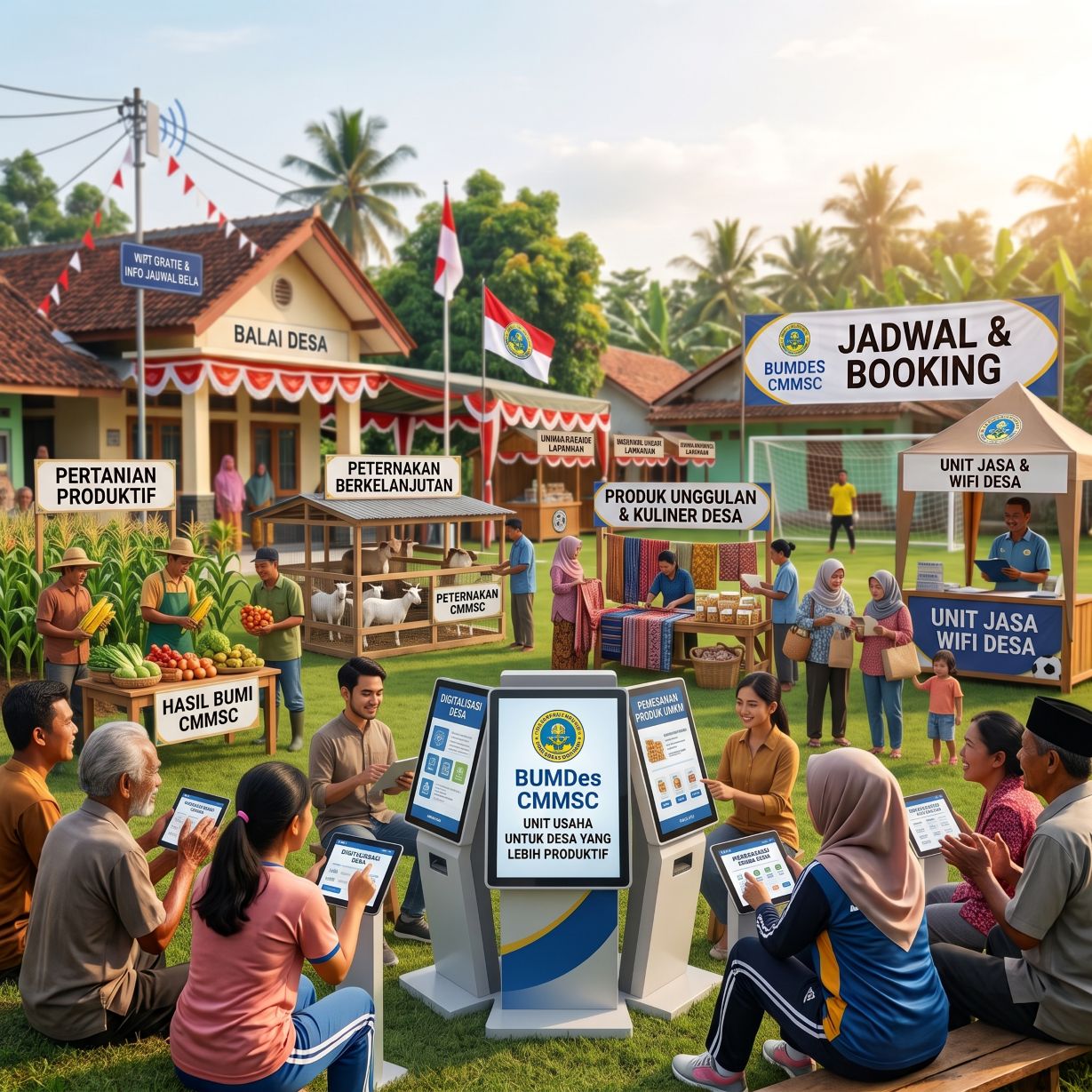 Kegiatan BUMDes CMMSC